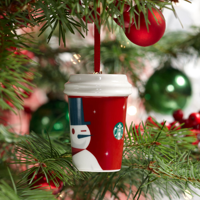 Starbucks 2012 Holiday Ornament, Red Cup