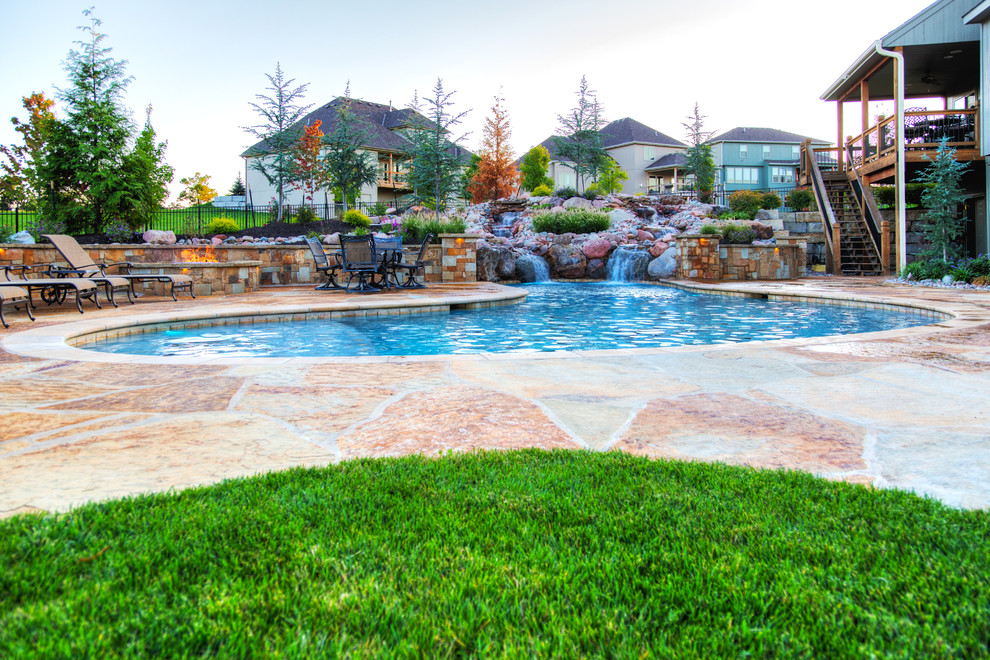 Northland Pool & Spa Outdoor Oasis - Contemporary - Pool ...