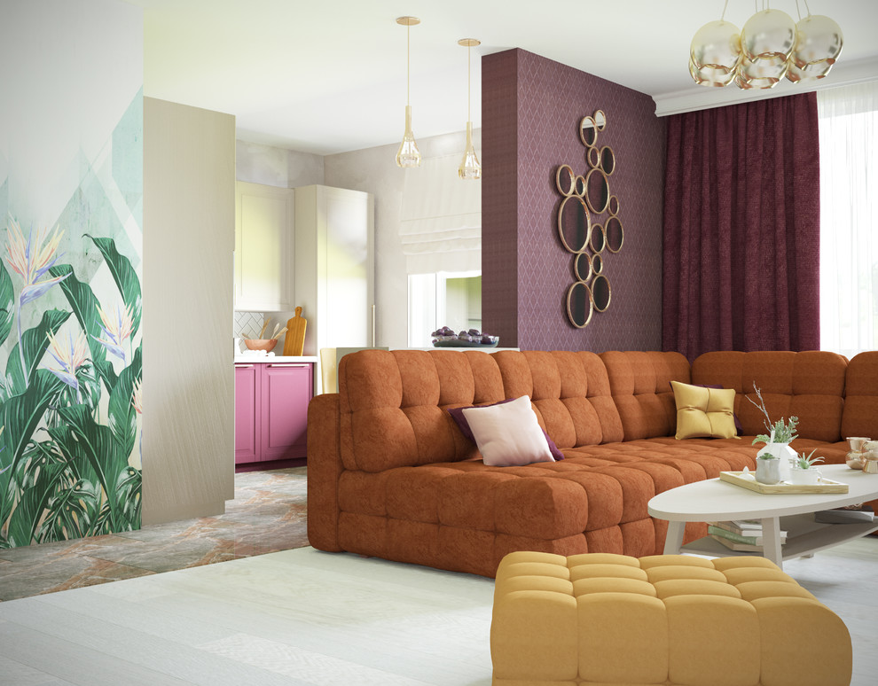 Бодрящий интерьер