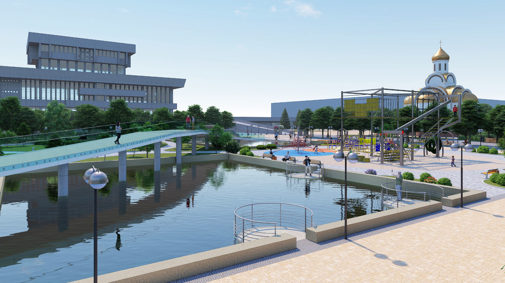 Форэскиз сквера им. С.Ф.Жилкина