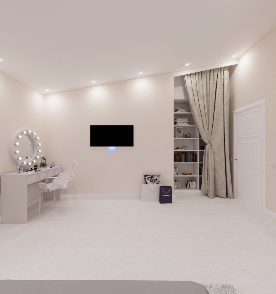 Двухуровневая квартира в стиле Ар-деко