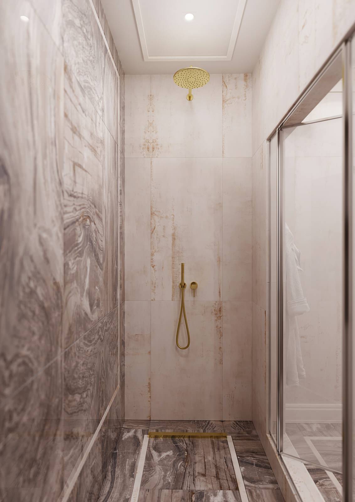 Проект интерьера квартиры в ЖК «Солнечный Олимп»