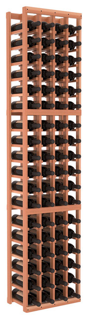 4 Column Standard Wine Cellar Kit, Redwood, Satin Finish
