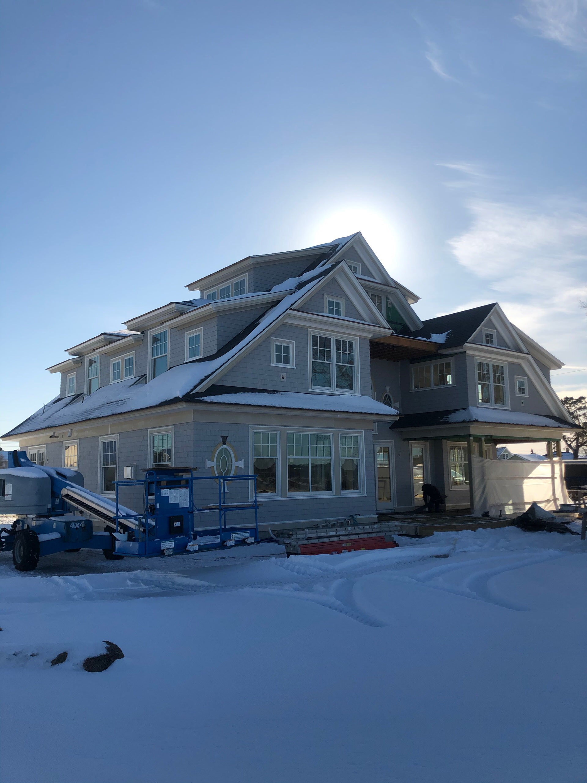 New Home Construction; Pine Point, Maine