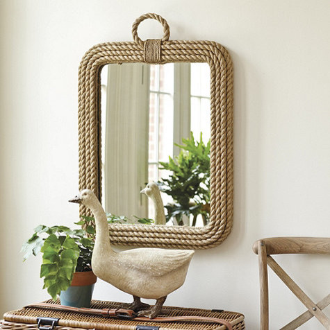 Jute Rope Mirror