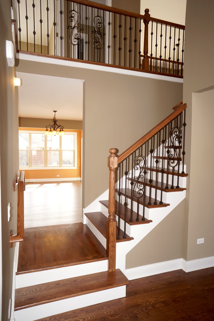 Modified Jonathan I/ Kelsie Floor Plan In Ashwood Creek Community traditional-staircase