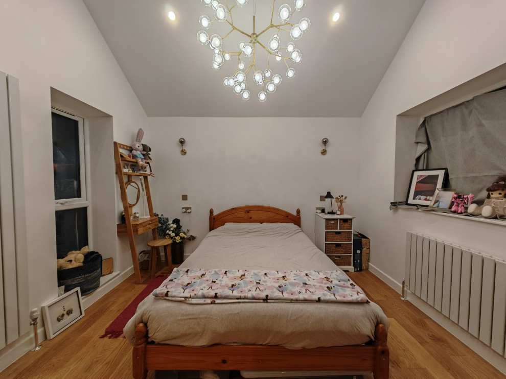 New Master bedroom with double height ceiling