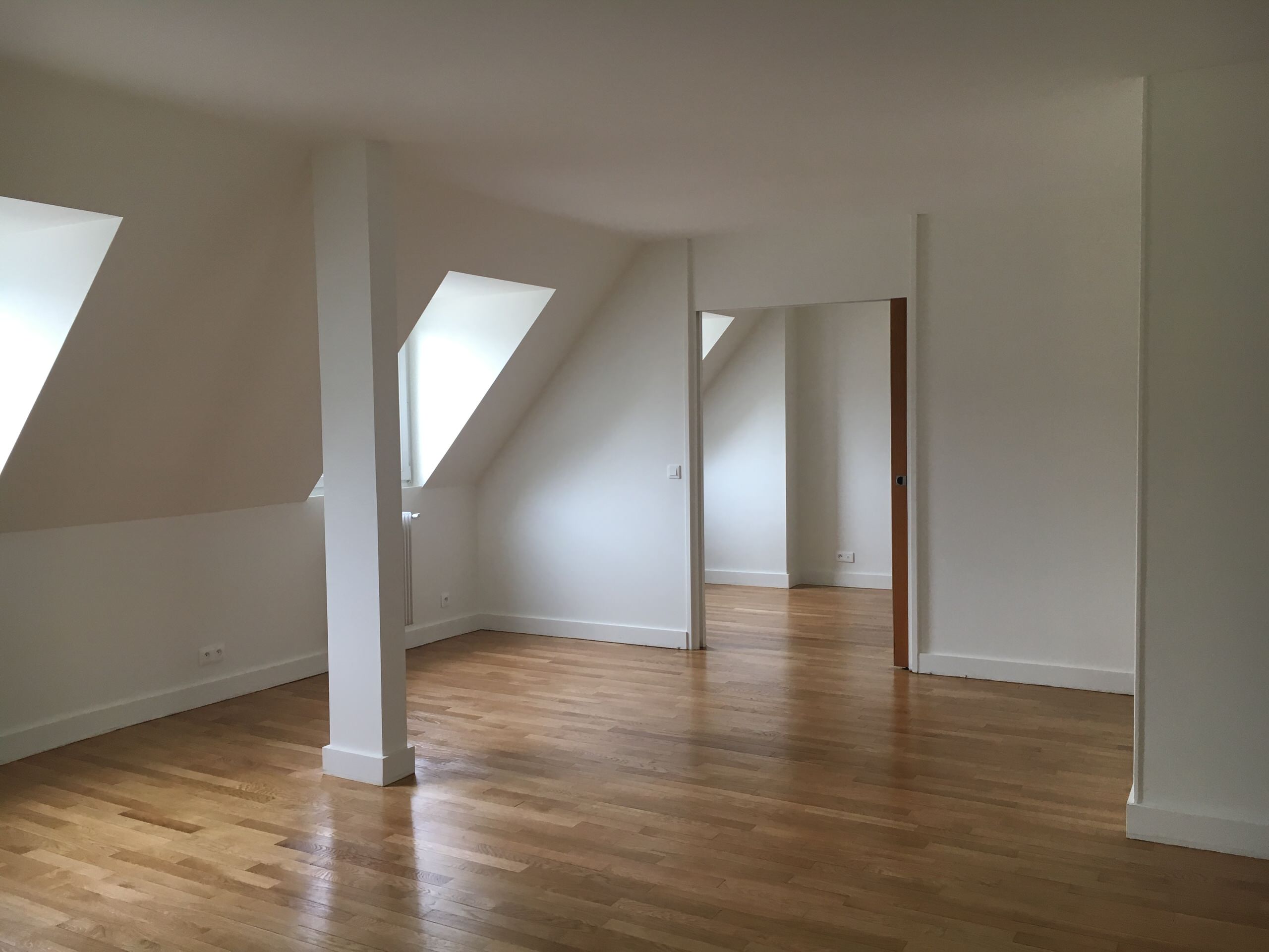 rénovation d'appartement sous combles