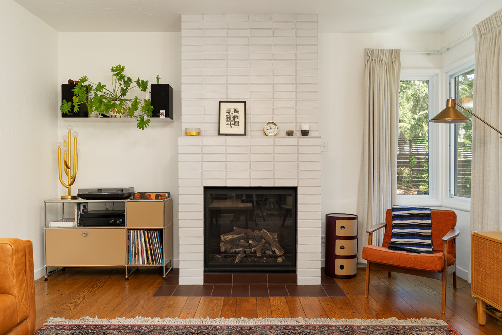 Playful Mid-Century Inspired Home Remodel with Custom Millwork