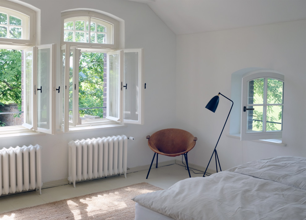 Photo of a modern bedroom in Berlin.