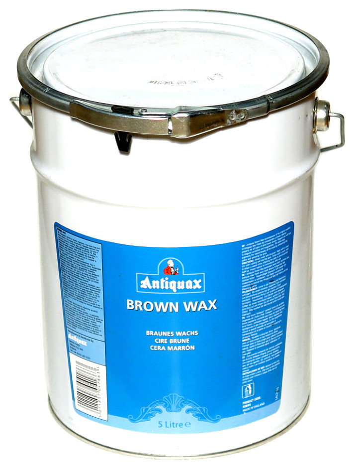 Antiquax Brown Wax Polish 5 Liter