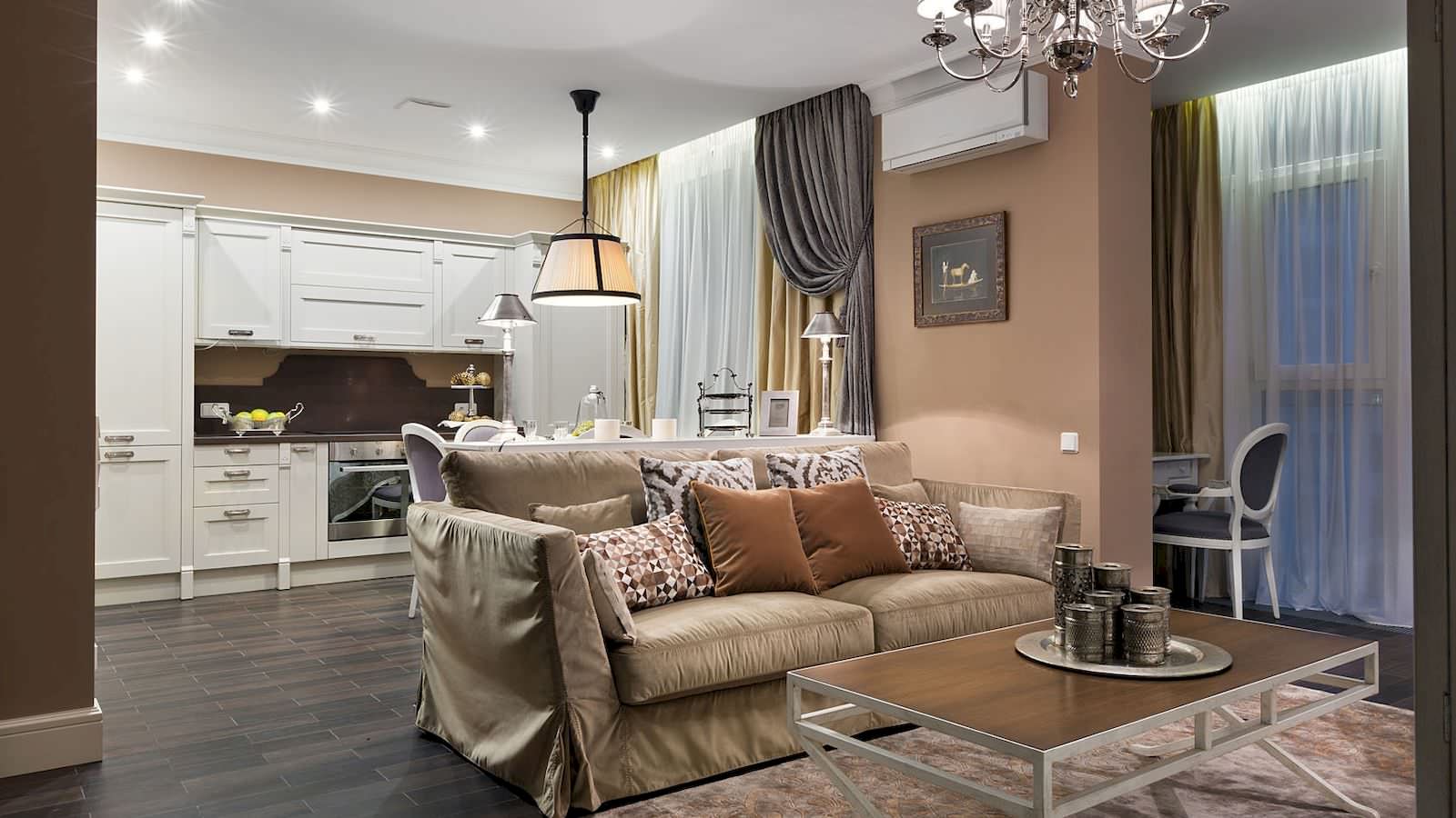 Дизайнерский ремонт двухкомнатной квартиры