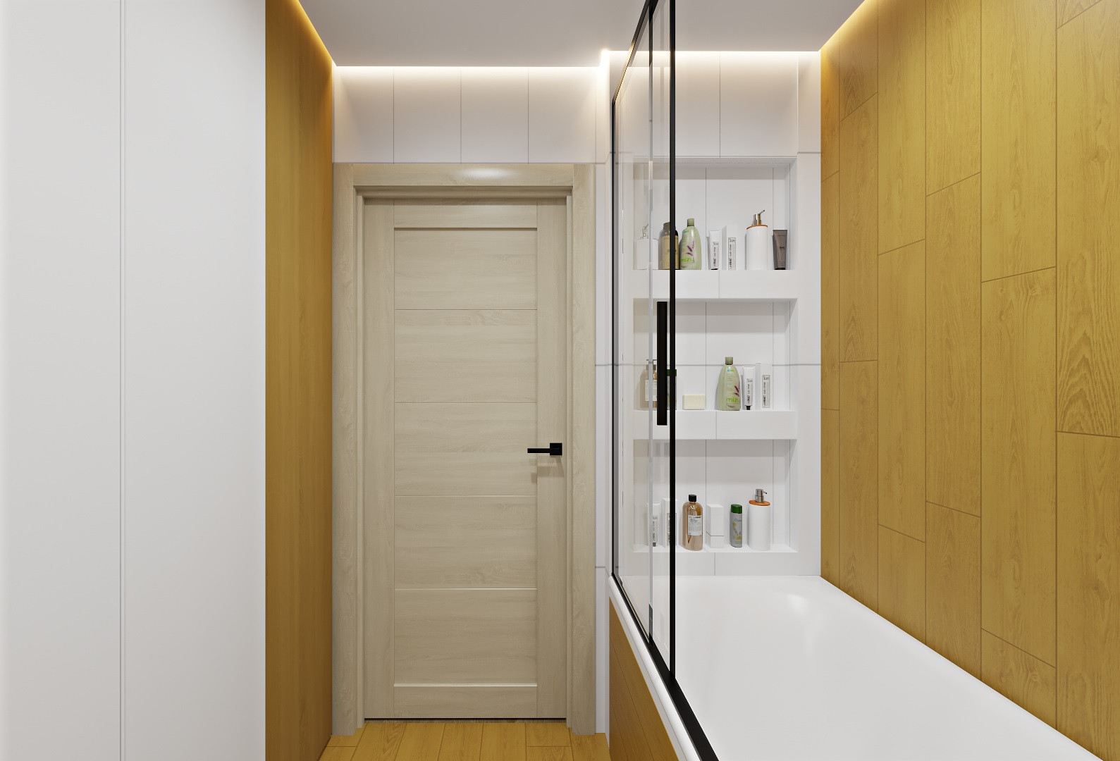 Строгость и тепло в сан.узлах