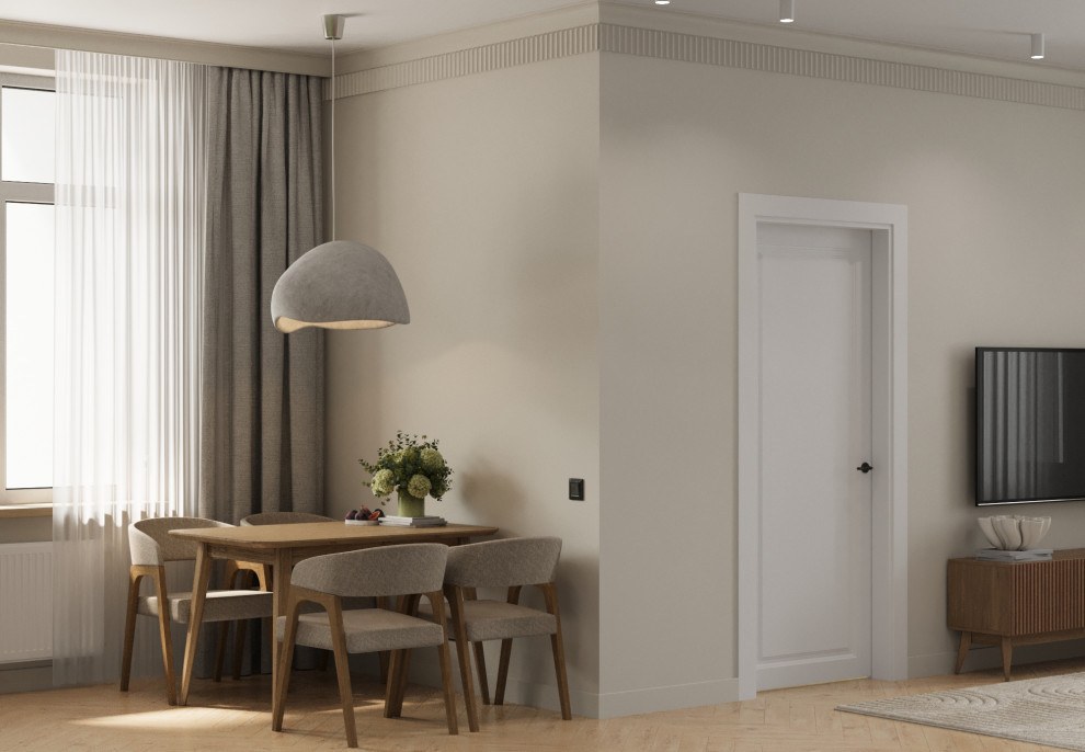 Кухня-гостиная ЖК «Пятницкие кварталы»