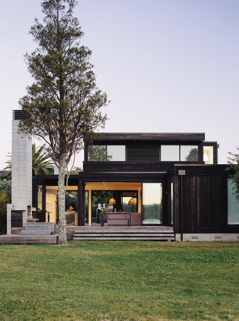 Bailey Beach House contemporaneo-facciata