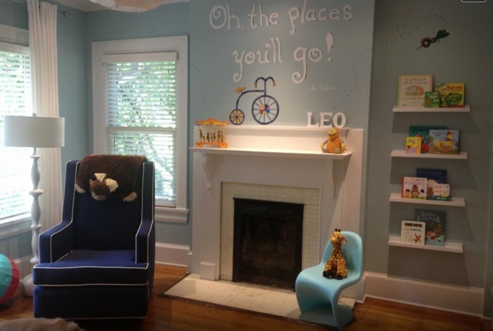 Design ideas for a modern kids' room in Atlanta.