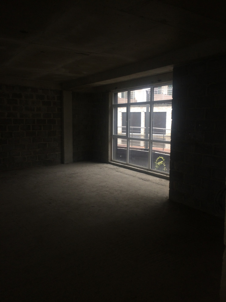 Фотографии черновой квартиры 114 м2.