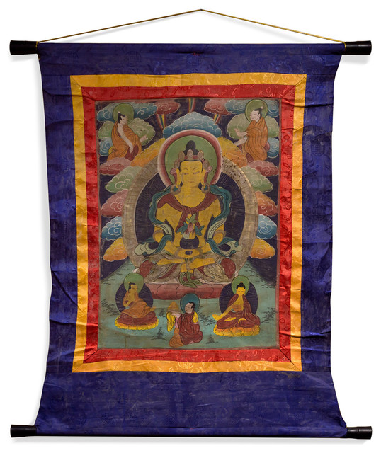 Tibetan Tang Ka Tapestry Asian Tapestries by China Furniture and Arts