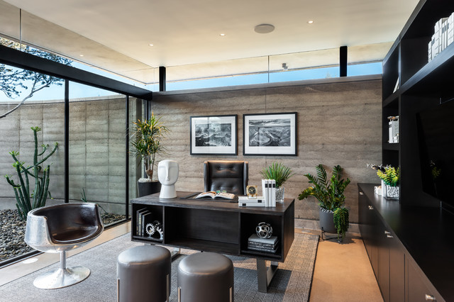 Desert Mountain modern-arbeitszimmer
