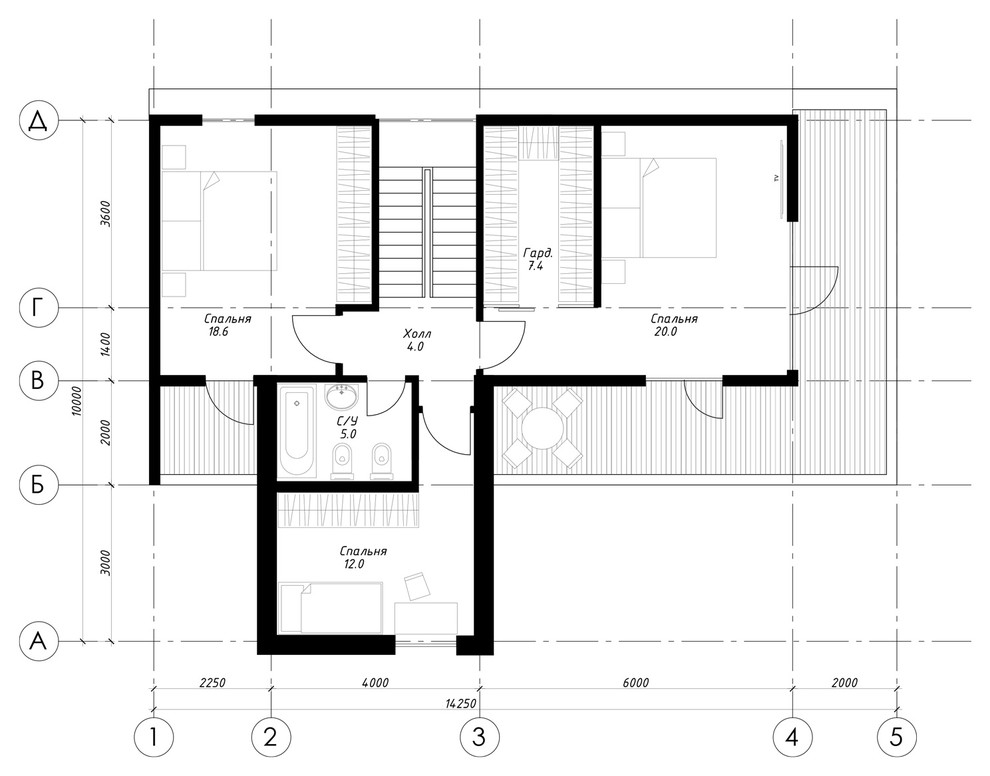 Загородный дом 140 кв. м.