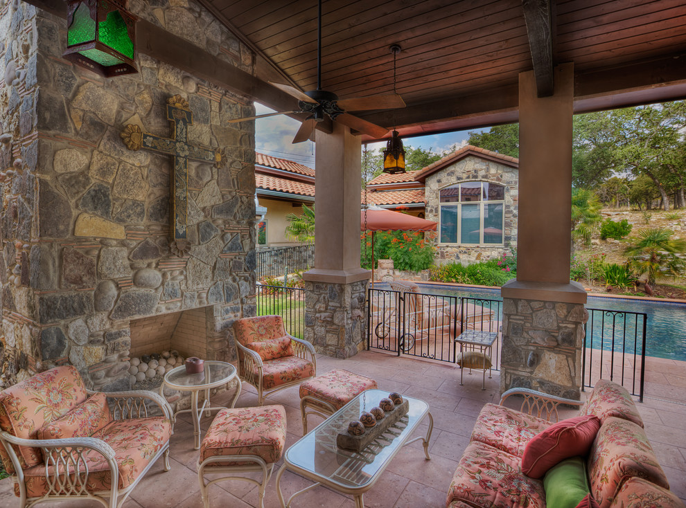Mexican Influenced Home Near Austin, Texas