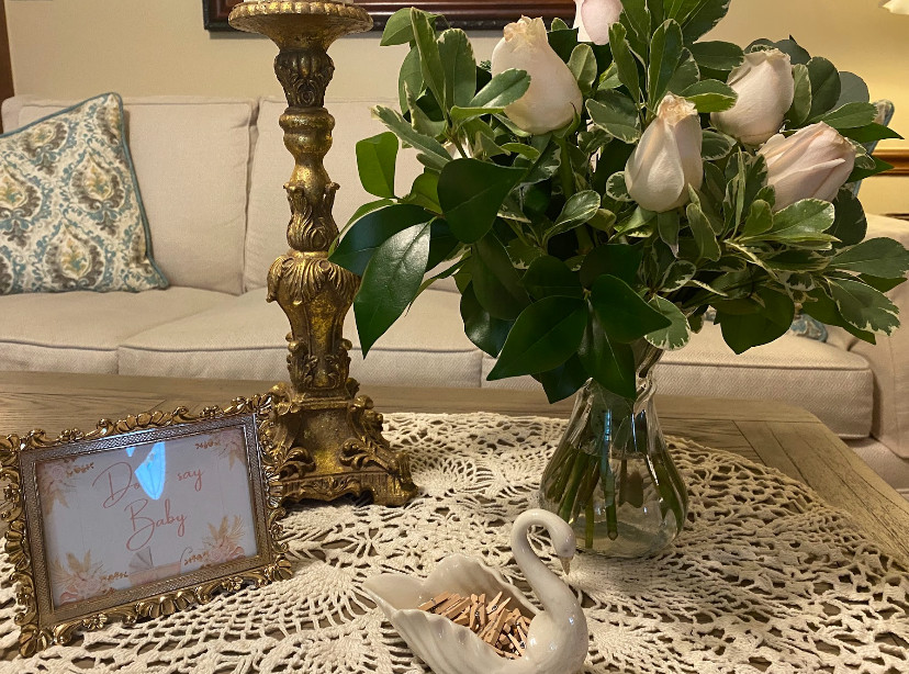 Baby Girl Shower Event Staging