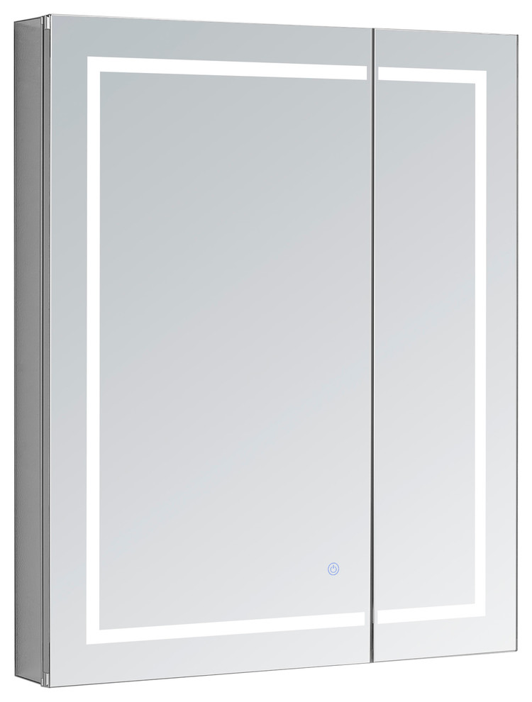 Aquadom Royale Plus Lighted Mirror Glass Medicine Cabinet 30 Lighted Mirror Glass Medicine Cabinet