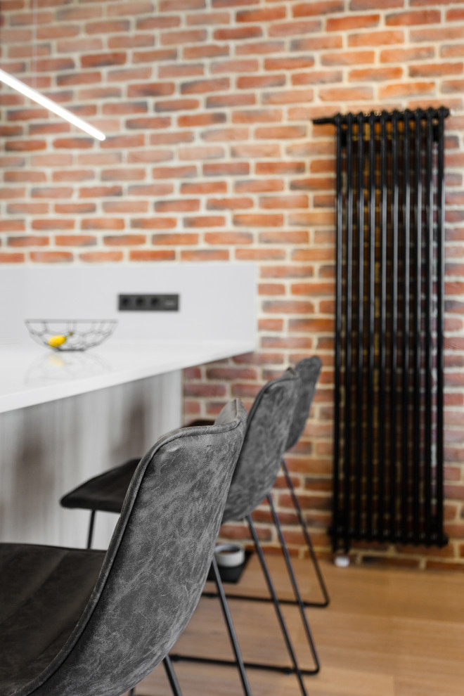 Сканди + лофт = уютная квартира для молодой семейной пары