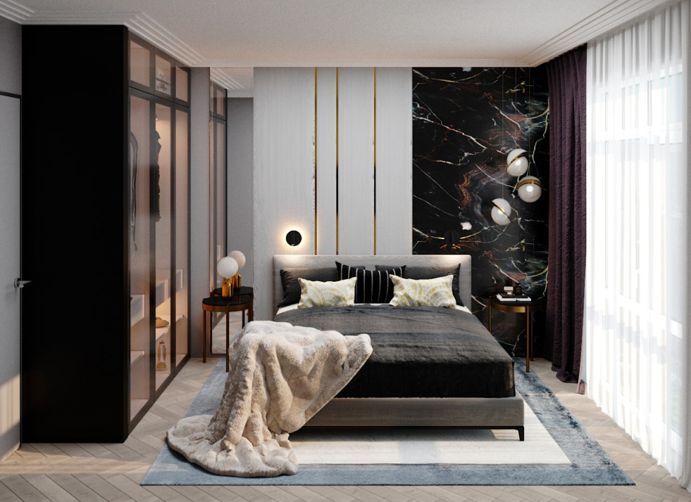 Проект: квартира 60 м2 на Королева, г. Санкт-Петербург