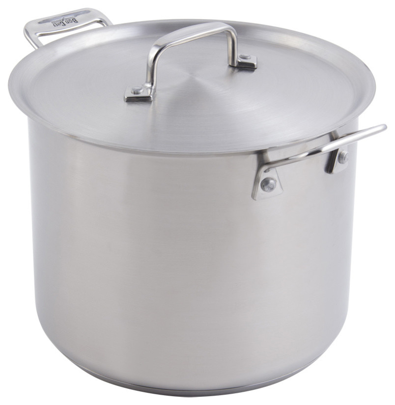 Cucina Stock Pot With Lid, Induction Bottom, 7 Qt.