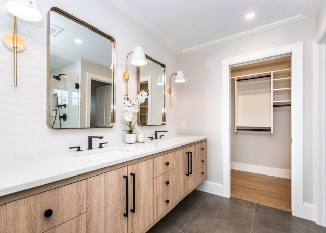Trapelo Rd transitional-bathroom