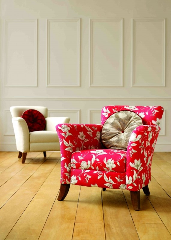 Ткани в готовых интерьерах