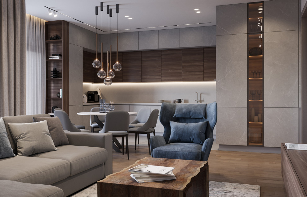 Дизайн-проект квартиры, ЖК "Зиларт"