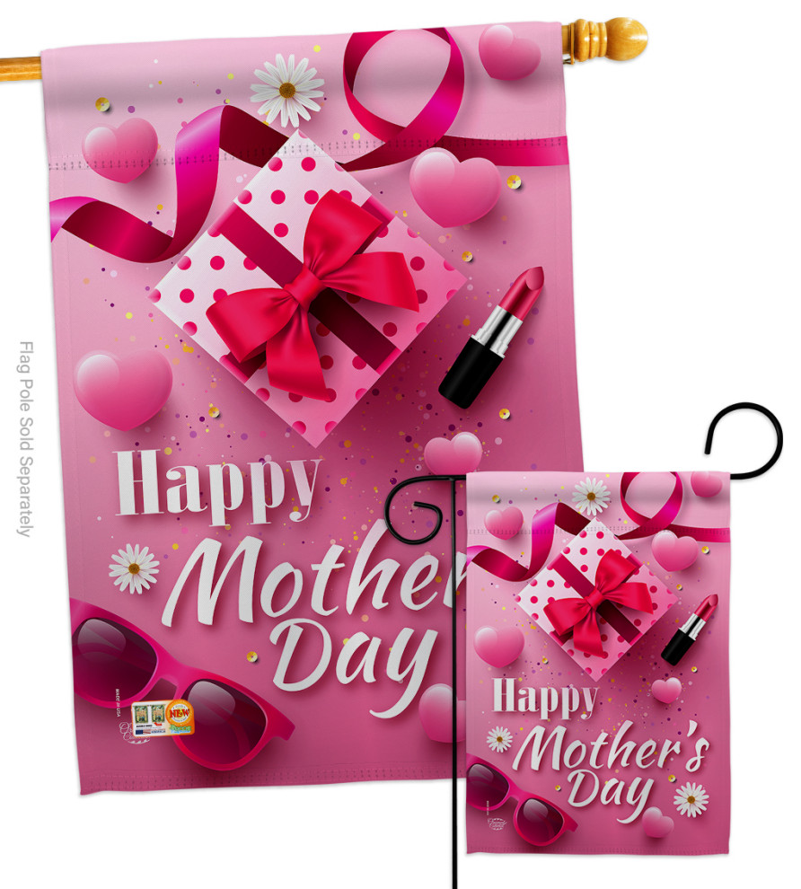 Beautiful Mother Day Summer Mother's Day Flags Set, 28" X 40" X 0.1 ...