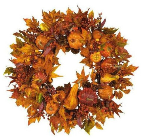 28" Harvest Wreath, Fall