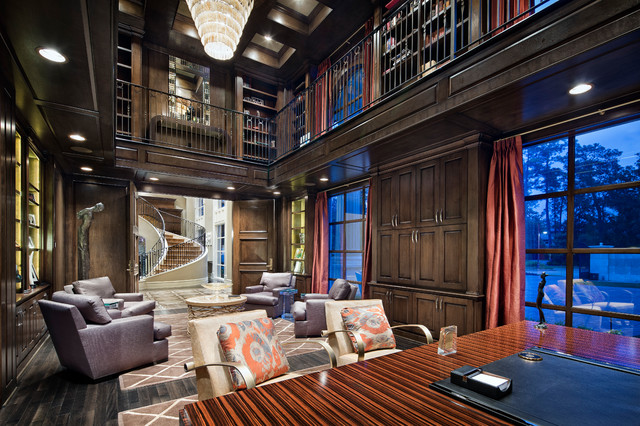 Classic Transitional transitional-home-office