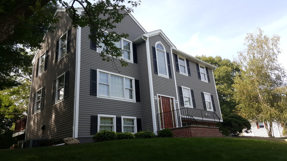 Modern exterior home idea in Boston