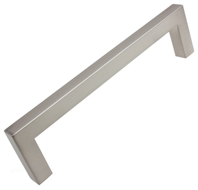 5 Cc Solid Square Cabinet Bar Pull Handle Modern And 5 Cc Solid Square Cabinet Bar Pull Handle Satin Nickel