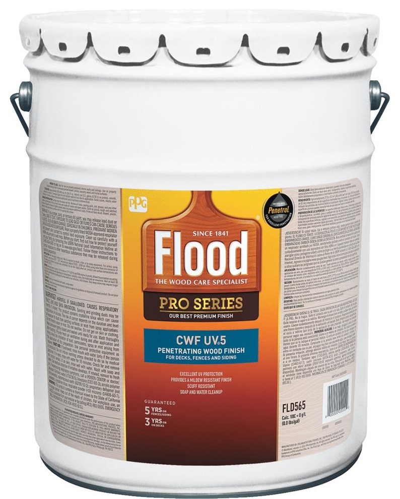 Flood CwfUv5 ProSeries Exterior Wood Finish, Natural