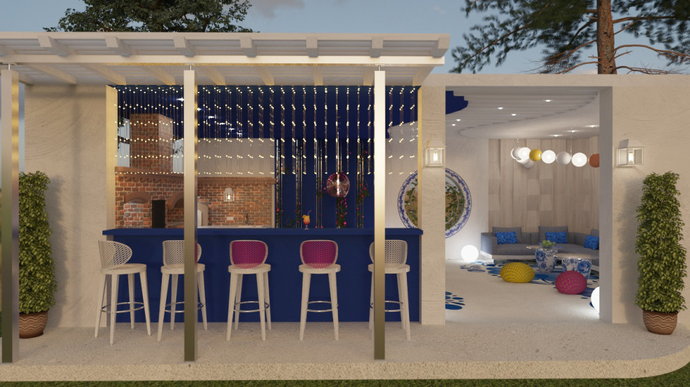 Летняя кухня в Подмосковье