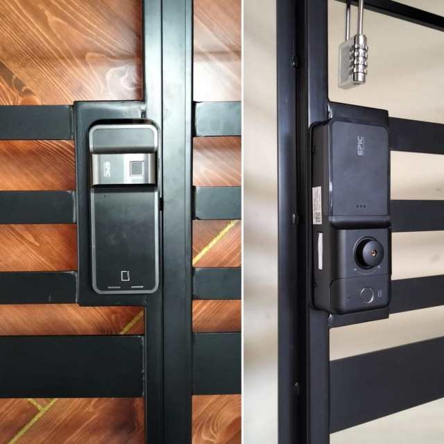 epic 6g dual fingerprint digital lock promotion Modern Entry