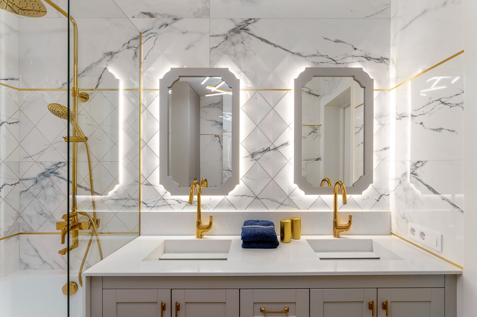 Реализованный дизайн проект квартиры ЖК "Театральный"