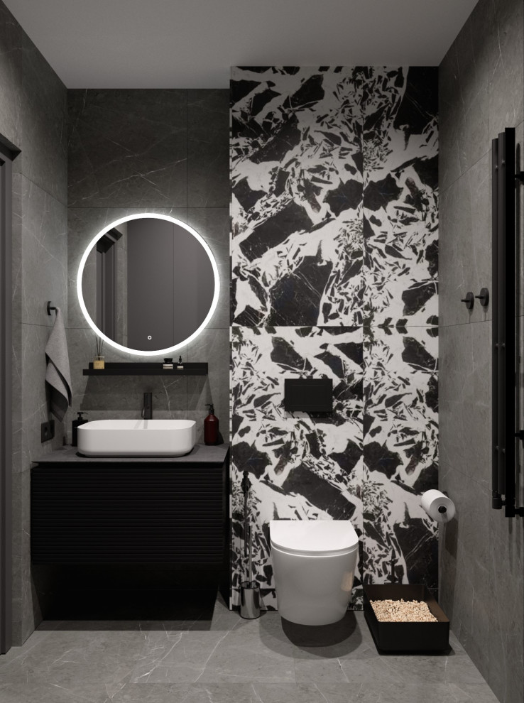 Квартира в Санкт-Петербурге в темных тонах