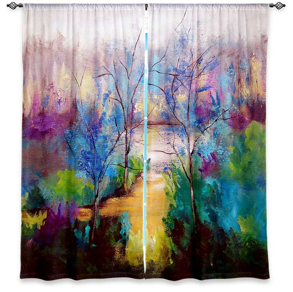 And God Saw That It Was Good Window Curtains, 40"x52", Unlined