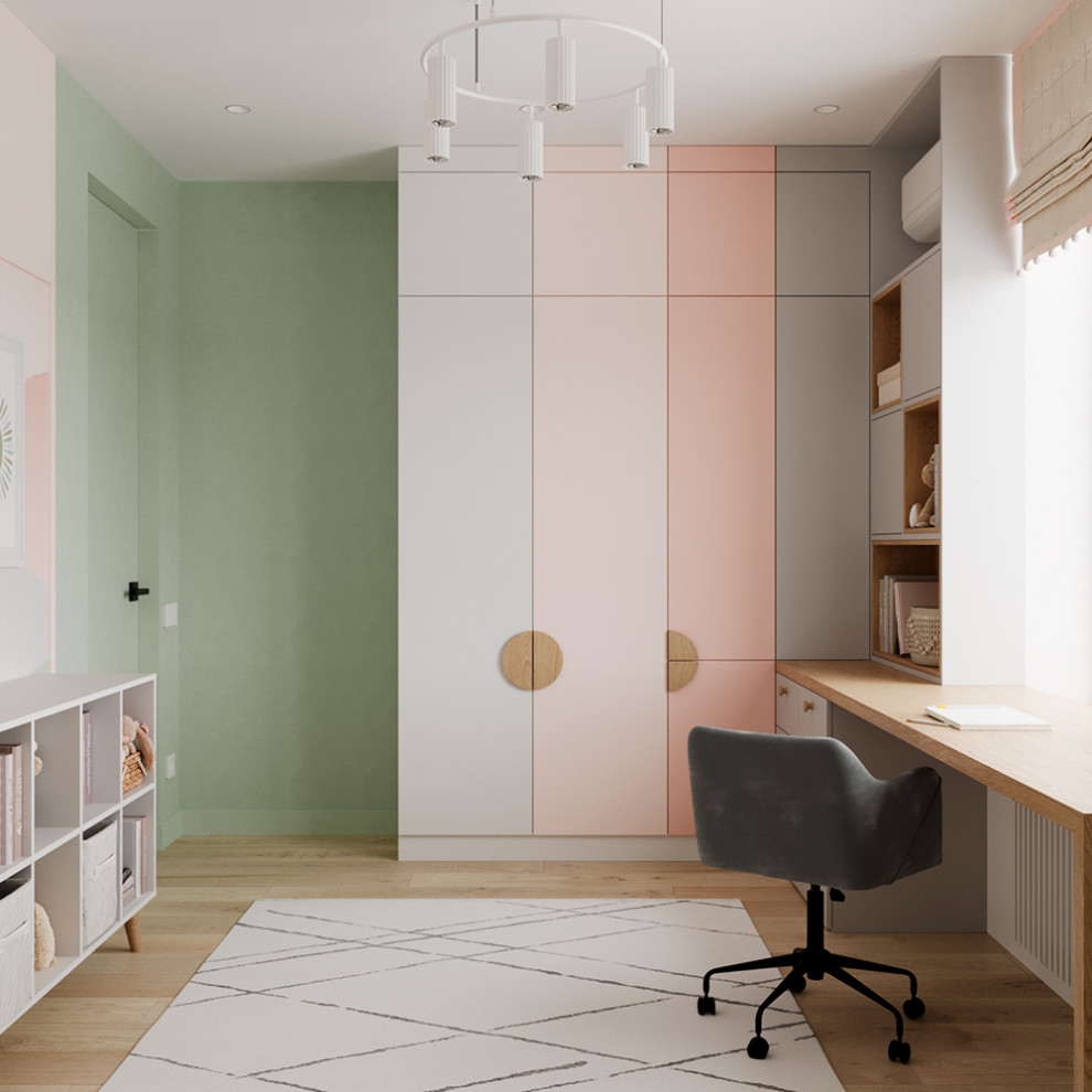 Евро трехкомнатная квартира в современном стиле ЖК Атмосфера