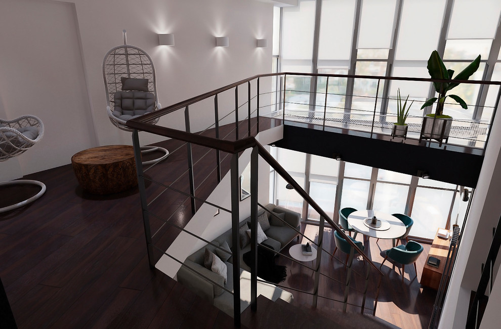 Двухуровневая квартира на Неве