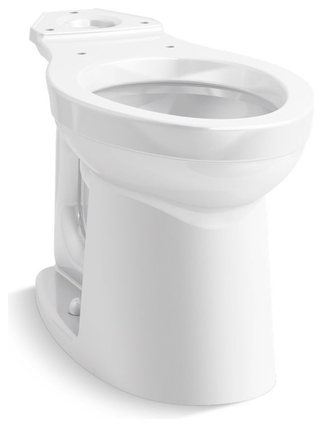 Kohler K25076 Kingston Elongated Chair Height Toilet Bowl Only