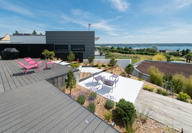 Jardin Contemporain contemporaneo-terraza-y-balcon