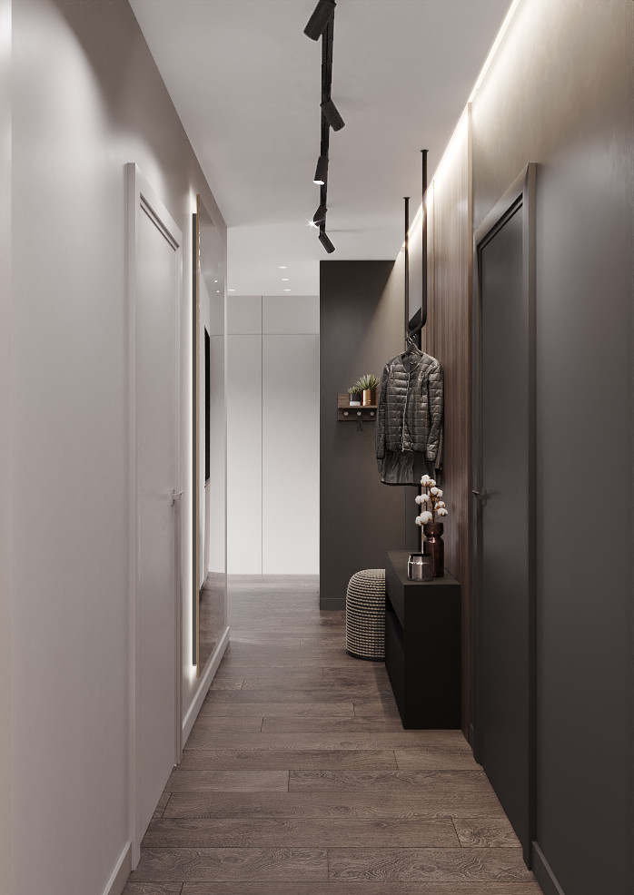 Дизайн-проект квартиры для молодой семьи в г. Москва