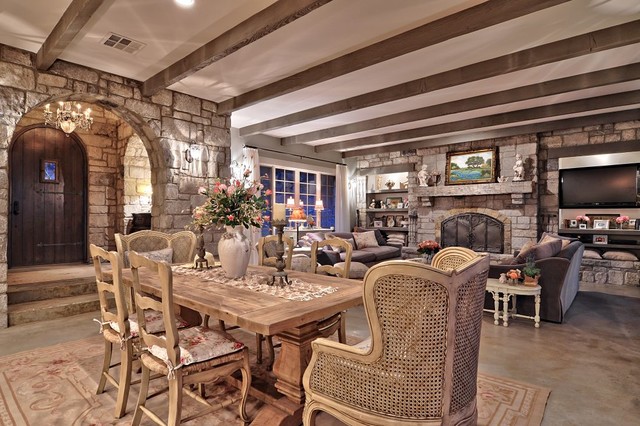 Sala Da Pranzo Shabby Country.Romantic Hill Country Dream Shabby Chic Style Dining Room Austin By Schmidt Custom Homes